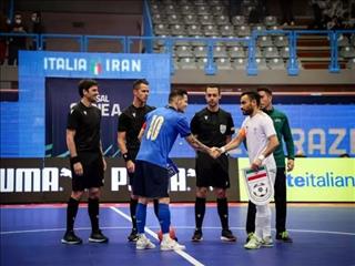 گزارش تصویری از بازی تیم ملی فوتسال ایران مقابل ایتالیا