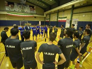 تیم ملی فوتسال در تدارک بازی با آلبی سلسته‌ها