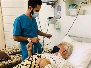 حسین شمس در ICU بستری شد