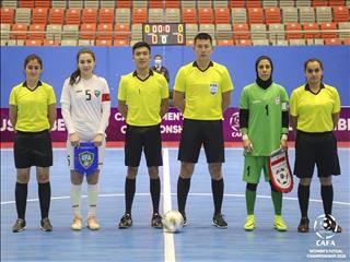 سری اول گزارش تصویری دیدار تیم ملی فوتسال بانوان ایران و ازبکستان