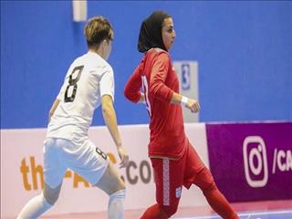 پیروزی پرگل تیم ملی فوتسال زنان مقابل قرقیزستان
