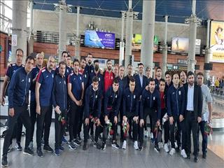 تیم ملی فوتسال به ایران بازگشت