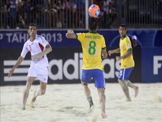 تاریخچه تقابل‌های ایران و برزیل در فوتبال ساحلی