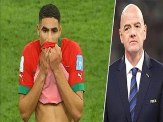 پشت پرده درگیری ستاره مراکش با رئیس فیفا در جام جهانی