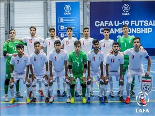 بازتاب قهرمانی زودهنگام فوتسالیست‌های جوان ایران در مسابقات کافا در سایت AFC