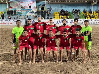 تیم ملی فوتبال ساحلی ایران بر جمهوری آذربایجان غلبه کرد