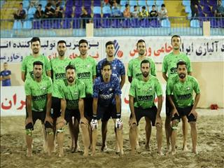 سریع‌ترین قهرمانی تیم گلساپوش یزد در رقابت‌های فوتبال ساحلی کشور