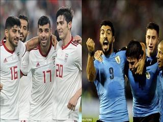 اروگوئه با تمام ستارگان مقابل ایران+عکس