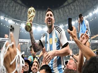 دیدار دوباره مسی و قهرمانان جهان در اردوی آرژانتین