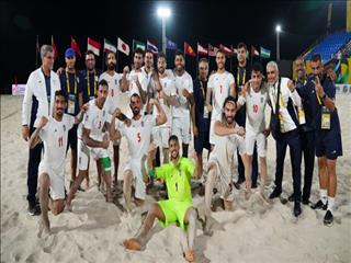 تبریک سازمان جهانی فوتبال ساحلی به تیم ملی ایران