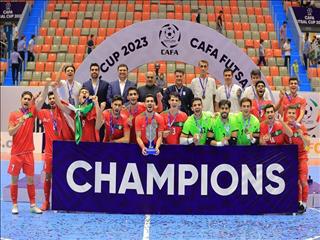 سری دوم گزارش تصویری قهرمانی تیم ملی امید ایران در کافا