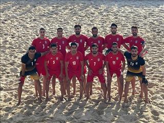 تورنمنت فوتبال ساحلی بلاروس؛ پیروزی ایران مقابل آذربایجان
