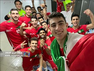 پیام تبریک کانون مربیان فوتبال ایران به تیم ملی امید فوتسال