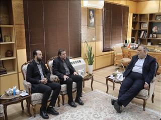 نشست صمیمی برادران نخ باف با استاندار قزوین+تصاویر