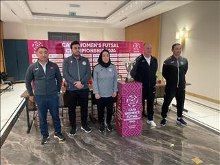 گزارش تصویری جلسه هماهنگی تیمهای شرکت کننده در تورنمنت فوتسال بانوان کافا