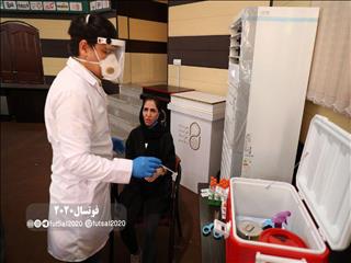 تست PCR  اعضای تیم هیات فوتبال خراسان رضوی