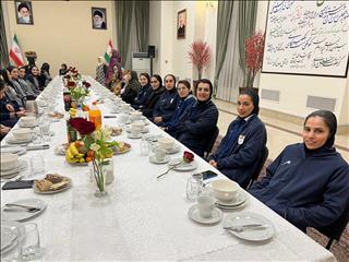 گزارش تصویری از حضور تیم ملی فوتسال بانوان در سفارت ایران در کشور تاجیکستان