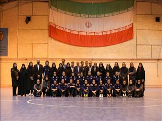 حضور نمایندگان مجلس شورای اسلامی در تمرین تیم ملی فوتسال بانوان