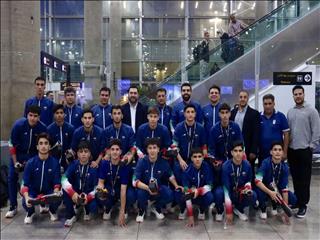 بازگشت اعضای تیم ملی فوتسال زیر ۱۷ سال به ایران
