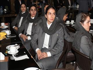 تصاویری از مراسم بدرقه تیم ملی فوتسال بانوان پیش از اعزام به جام جهانی فیلیپین