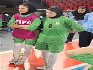 گزارش تصویری از تمرین تیم ملی فوتسال بانوان