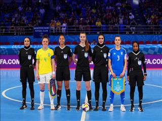 قضاوت داوران ایرانی در دیدار برزیل و ایتالیا