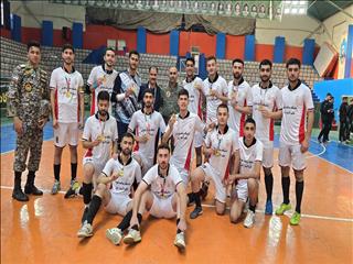 تصاویری از مراسم پایانی مسابقات فوتسال دانشجویان دانشگاه‌های نیروهای مسلح