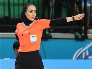 داور زن ایرانی در آستانه قضاوت در جام جهانی فوتسال بانوان