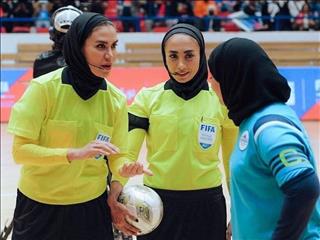 قضاوت فتحی و ناظمی در جام جهانی فوتسال بانوان