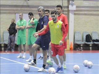 گزارش تصویری آخرین تمرین تیم ملی فوتسال