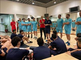 گزارش تصویری از تمرین تیم ملی فوتسال