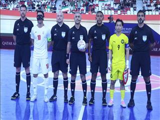 گزارش تصویری از دیدار تیم‌های ملی فوتسال ایران و مالزی