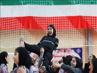 تصاویری از برگزاری مرحله نهایی مسابقات لیگ دسته دوم بانوان