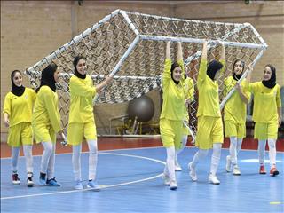 برگزاری تمرین تیم ملی دختران جوان زیر نظر کادرفنی