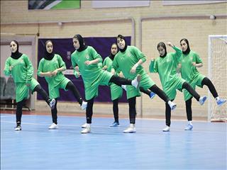 تصاویری از آخرین تمرین دختران جوان پیش از اعزام به سنگال