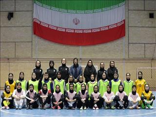 گزارش تصویری از تمرین ملی پوشان بانوان در اردوی استعدادیابی فوتسال