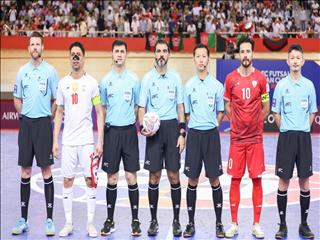 گزارش تصویری از دیدار تیم‌های ملی فوتسال ایران و افغانستان