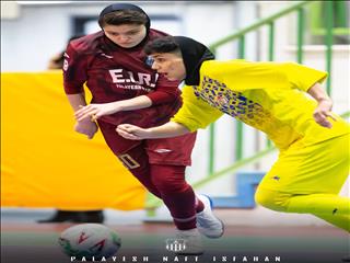 تصاویری از دیدار پالایش نفت اصفهان و ملی حفاری اهواز