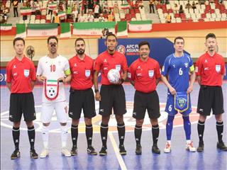 گزارش تصویری از دیدار تیم‌های ملی فوتسال ایران و ازبکستان