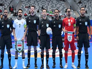 گزارش تصویری از دیدار تیم‌های ملی فوتسال ایران و عراق