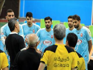 تصاویری از تمرین گیتیزن ها پیش از دیدار با پالایش نفت شازند