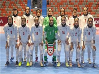 پیروزی پرگل بانوان ایران مقابل تاجیکستان در کافا