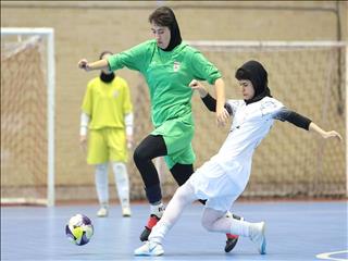 پیروزی تیم ملی فوتسال جوانان بانوان برابر منتخب تهران