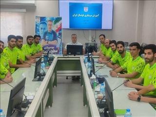 برگزاری دوره مربیگری فوتسال با تدریس خبیری