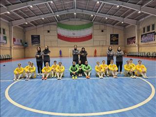 برگزاری تمرین تیم ملی دختران جوان زیر نظر کادرفنی